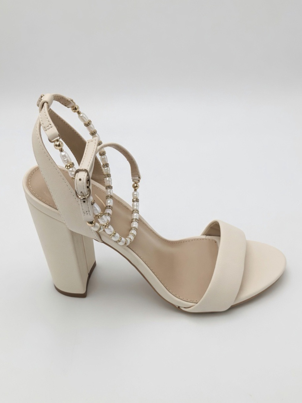 Sam Edelman Yanelli Block Heel Sandals - Modern Ivory, Size 9 ✨ - Picture 12 of 12
